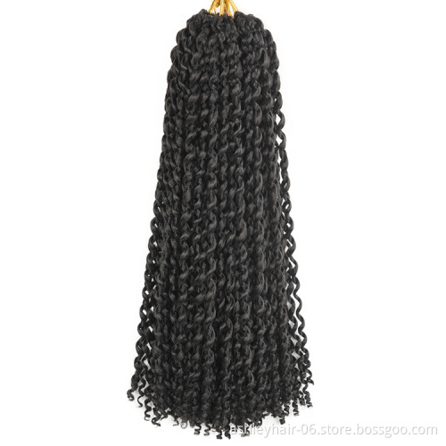 hot sale synthetic water wave hair water wave braiding hair water wave 18inch